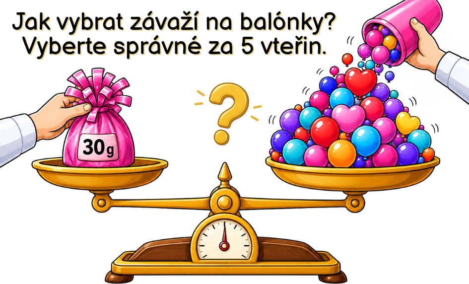 Jak vybrat závaží na balónky? Nejčastější otázky a odpovědi