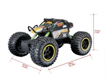 Maisto RC – Rock Crawler Pro Series 4WS, 2,4 GHz, USB, XTR