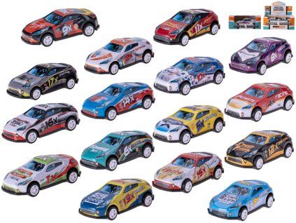 Auto závodní 6,5 cm na zpětný chod