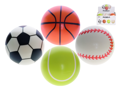 Pěnový míček fotbal, basketball, tenis a baselball