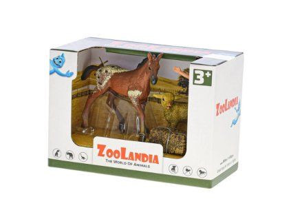 ZooLandia Farma malý set farmářka a jehně