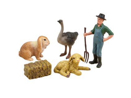 Farmář, husa, jehně a doplňky - ZooLandia