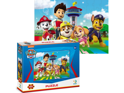 Puzzle - Tlapková Patrola - 60 dílků