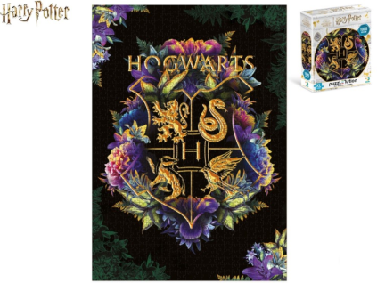 Puzzle XL - Harry Potter znak Bradavic - 1000 dílků