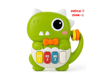 Mini Club - Klávesy dinosauřík 15 cm