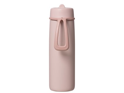 B.box Nerezová termolahev s brčkem 690 ml - blush crush