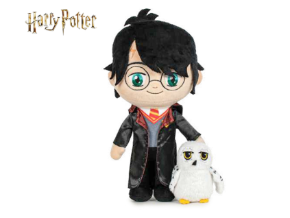 Harry Potter - Harry plyšový 29 cm s Hedvikou