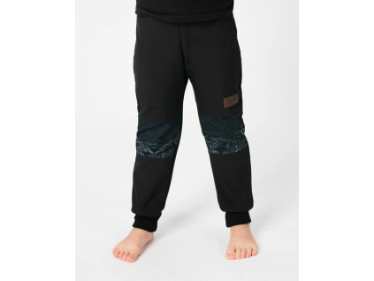 Drexiss softshellové kalhoty DIAMOND BEACH BLACK - ZATEPLENÉ