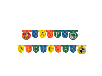 Girlanda Happy Birthday - Harry Potter - 2 m