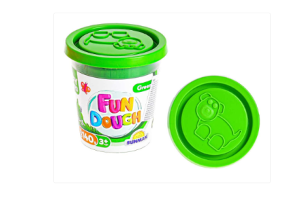 Kelímek modelíny 140 g - Fun Dough - zelená