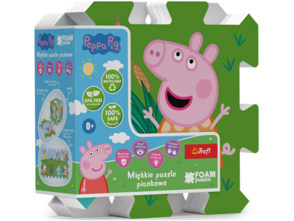Puzzle pěnové podložka - Peppa prasátko