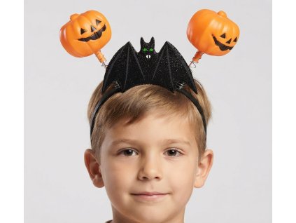 Čelenka Netopýr s dýněmi a se světlem
