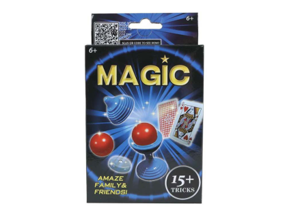 Kouzelnické triky 15x - kalíšek - Magic modrý