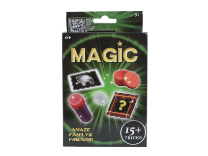 Kouzelnické triky 15x - mince - Magic zelený