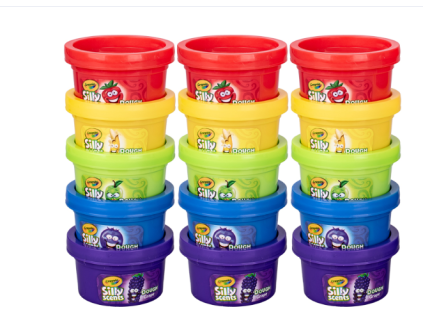 Crayola - Modelína 15ks - pět barev a vůní - 420g