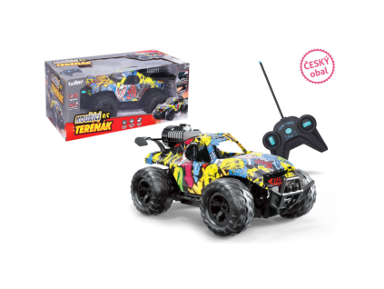 RC Auto terénní s kouřovými efekty