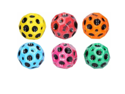 Míček Meteorit Bouncy Ball 6cm - 6 barev