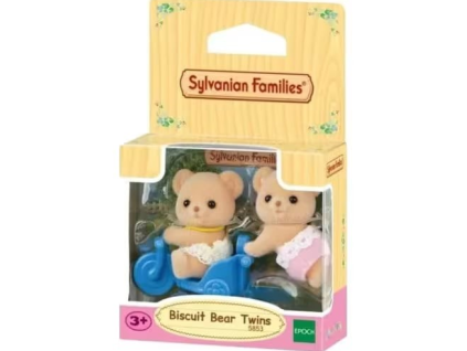 Sylvanian Families - Dvojčata sušenkoví medvídci s motorkou #5853