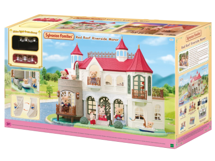 Sylvanian Families - Vila s červenou střechou u řeky #5865