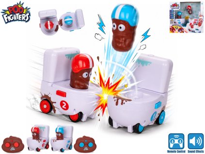 Poo Fighters - RC Srážky záchodů na kolečkách!