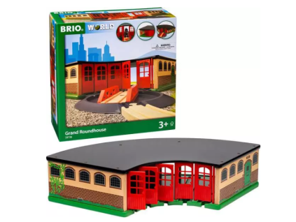 BRIO - Depo pro vlaky s točnou