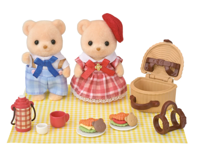 Sylvanian Families - Sušenkoví medvídci sestra a bratr na pikniku #5852