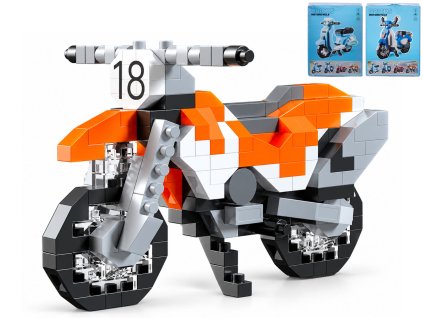 Stavebnice Motorka - tři varianty