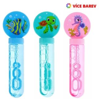 Bublifuk Mořský svět – různé barvy je veselá hračka pro děti, která kombinuje klasické bubliny s motivy podmořského světa....