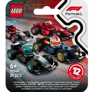 LEGO® 71049 – Sběratelské závodní auto F1® je miniaturní stavebnice z limitované série, která potěší fanoušky Formule 1 i...
