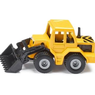 SIKU Blister – Čelní nakladač je kovový model s plastovými doplňky, ideální pro děti od 3 let i sběratele stavebních...