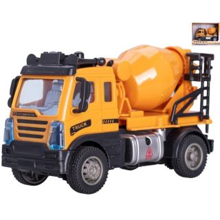 Auto stavební míchačka (13 cm) se zpětným chodem je robustní hračka pro malé stavitele, která podporuje motoriku a...