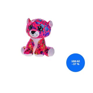 Star Sparkle Leopard plyšový sedící (16 cm) je roztomilá plyšová hračka vhodná od narození, která zaujme svým třpytivým...