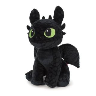 Plyšový drak Bezzubka (30 cm, sedící) ze série Jak vycvičit draka 3 je měkoučká hračka, která potěší malé i velké...