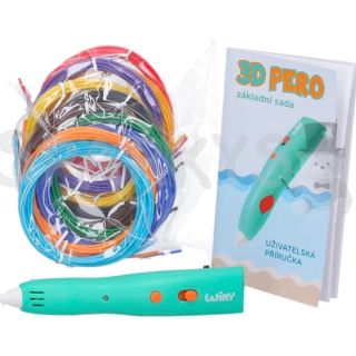 3D pero Wiky – základní sada (10 náplní a 10 šablon) je kreativní pomůcka, která umožňuje dětem i dospělým tvořit...
