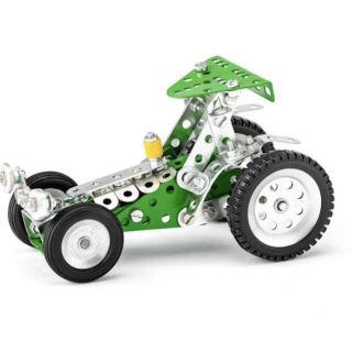 Merkur Dragster je stavebnice z legendární české kovové konstrukční řady Merkur, která umožňuje sestavit model závodního...