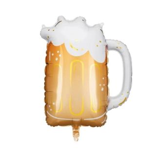 🍺 Fóliový balónek – Pivo (70 × 79 cm) 🎀 Popis produktu Originální fóliový balónek ve tvaru piva o rozměrech 70 × 79 cm je...