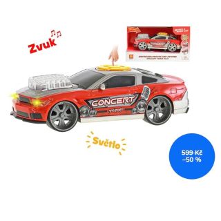 🚗 Sportovní auto – 25 cm, ovladatelné na baterie se světlem a zvukem 🎀 Popis produktu Stylové sportovní auto o velikosti...