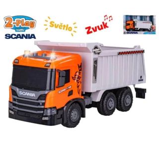 🚛 2-Play Traffic – Auto sklápěčka Scania (54 cm) 🎀 Popis produktu Velké nákladní auto sklápěčka Scania ze série 2-Play...