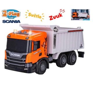 🚛 2-Play Traffic – Auto sklápěčka Scania (54 cm) 🎀 Popis produktu Velké auto sklápěčka Scania ze série 2-Play Traffic má...