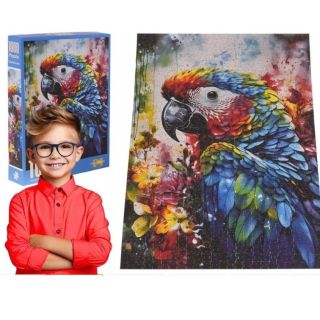 🌈 Miluješ relax a krásné barvy? Tahle skládačka ti to splní na 100 %! Nádherné puzzle s motivem papouška o velikosti 70×50...