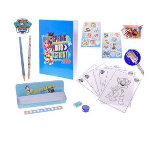 🖍️ Kresli, tvoř a bav se s Tlapkovou patrolou! Nová kreslící sada s oblíbenými hrdiny z Paw Patrol — skicák + pastelky +...