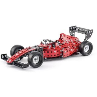 🏁 Připravte se na závod plný fantazie a stavění! Stavebnice Merkur – Formule 1 přináší dětem možnost postavit si vlastní...