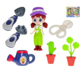 🌿 Malá zahradnice s velkou fantazií! Přiveďte dětem do hry krásnou panenku zahradnici (15 cm) s praktickými doplňky, které...