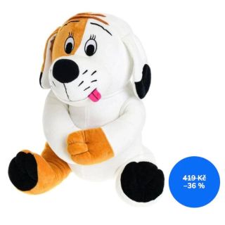 💛 Legendární Maxipes Fík ožívá! Oblíbený plyšový Maxipes Fík (20 cm) je zpět a mluví česky! Stačí stisknout a děti uslyší...