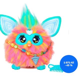🎉 INTERAKTIVNÍ FURBY – KORÁLOVÝ (CZ VERZE) 🎉 Nabízím interaktivní plyšovou hračku Furby v korálové barvě, která je skvělým...