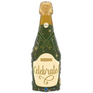 🍾 FÓLIOVÝ BALÓNEK – LAHEV ŠAMPAŇSKÉHO (94 CM) 🍾 Prodám velký fóliový balónek ve tvaru láhve šampaňského, který je...