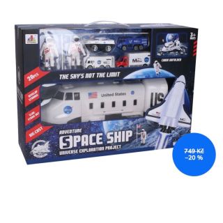 🚀 VESMÍRNÁ LOĎ – SET 36 CM 🚀 Prodám vesmírnou loď o délce 36 cm – parádní dílna akce pro malé kosmonauty a milovníky...