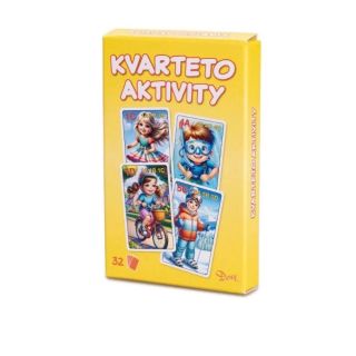 🃏 KARTY KVARTETO – AKTIVITY (32 KS) 🃏 Prodám zábavné kvarteto s aktivitami, které zabaví děti i dospělé! Každá hra je...
