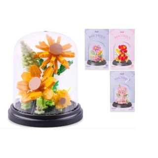 🌷 STAVEBNICE – KVĚTINY (224–229 KS, 4 DRUHY) 🌷 Krásná kreativní stavebnice květin s několika druhy modelů – perfektní pro...