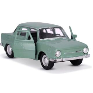 🚘 WELLY – ŠKODA 100 (12 CM) – 3 BARVY 🚘 Stylový model auta Škoda 100 od značky Welly o délce cca 12 cm – mini auto s...